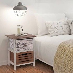 Mesitas de noche 2 unidades madera de vidaXL, Mesitas de noche - Ref: Foro24-242883, Precio: 88,46 €, Descuento: %