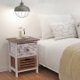 Mesitas de noche 2 unidades madera de vidaXL, Mesitas de noche - Ref: Foro24-242883, Precio: 88,46 €, Descuento: %