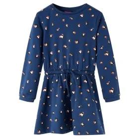 Navy blue long-sleeved children's dress 116 by vidaXL, Children's dresses - Ref: Foro24-13576, Price: 13,04 €, Discount: %