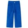 Pantalón infantil pana azul cobalto 116 de vidaXL, Pantalones de niños - Ref: Foro24-14421, Precio: 10,94 €, Descuento: %