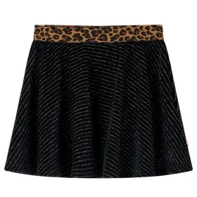 Falda infantil con cinturilla de leopardo negro 104 de vidaXL, Pantalones de niños - Ref: Foro24-14480, Precio: 10,64 €, Desc...