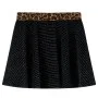 Falda infantil con cinturilla de leopardo negro 128 de vidaXL, Pantalones de niños - Ref: Foro24-14482, Precio: 10,64 €, Desc...