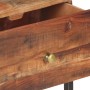 Mesita de noche de madera de acacia rugosa 40x30x50 cm en Armarios y almacenamiento | Comprar online en Foru.es