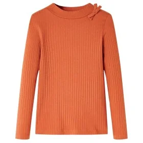 Camiseta infantil de manga larga naranja tostado 104 de vidaXL, Camisetas para niños - Ref: Foro24-14130, Precio: 8,19 €, Des...