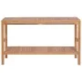 Mueble de lavabo tocador madera de teca maciza 132x45x75 cm de vidaXL, Tocadores de baño - Ref: Foro24-246493, Precio: 247,06...