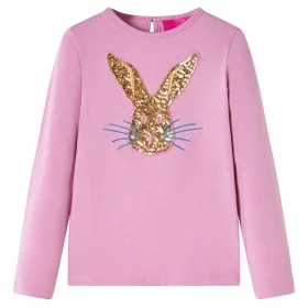 Tan pink long-sleeved children's t-shirt 92 by vidaXL, Kids T-shirts - Ref: Foro24-13969, Price: 9,12 €, Discount: %
