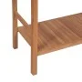 Mueble de lavabo tocador madera de teca maciza 132x45x75 cm de vidaXL, Tocadores de baño - Ref: Foro24-246493, Precio: 247,06...