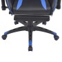 Silla de oficina racing reclinable con reposapiés azul en Sillas de oficina | Comprar online en Foru.es