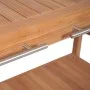 Mueble de lavabo tocador madera de teca maciza 132x45x75 cm de vidaXL, Tocadores de baño - Ref: Foro24-246493, Precio: 247,06...