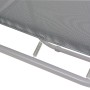 Juego de comedor de jardín 6 piezas acero y textilene gris de vidaXL, Conjuntos de jardín - Ref: Foro24-43785, Precio: 193,01...