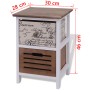 Mesitas de noche 2 unidades madera de vidaXL, Mesitas de noche - Ref: Foro24-242883, Precio: 88,46 €, Descuento: %