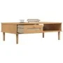 Mesa de centro SENJA aspecto ratán madera marrón 100x55x33 cm de vidaXL, Mesas de centro - Ref: Foro24-358046, Precio: 75,26 ...