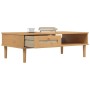 Mesa de centro SENJA aspecto ratán madera marrón 100x55x33 cm de vidaXL, Mesas de centro - Ref: Foro24-358046, Precio: 75,73 ...