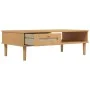 Mesa de centro SENJA aspecto ratán madera marrón 100x55x33 cm de vidaXL, Mesas de centro - Ref: Foro24-358046, Precio: 75,26 ...