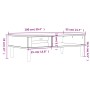 Mesa de centro SENJA aspecto ratán madera marrón 100x55x33 cm de vidaXL, Mesas de centro - Ref: Foro24-358046, Precio: 75,73 ...