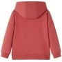 Sudadera infantil con capucha rojo tostado 128 de vidaXL, Camisetas para niños - Ref: Foro24-13012, Precio: 13,16 €, Descuent...