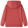 Sudadera infantil con capucha rojo tostado 104 de vidaXL, Camisetas para niños - Ref: Foro24-13010, Precio: 13,16 €, Descuent...