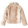 Chaqueta infantil de pelo sintético color coñac 116 de vidaXL, Ropa de abrigo para niños - Ref: Foro24-13846, Precio: 15,91 €...