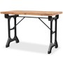 Mesa de comedor superficie madera maciza de abeto 122x65x82 cm de vidaXL, Mesas de cocina y de comedor - Ref: Foro24-245462, ...