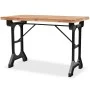 Mesa de comedor superficie madera maciza de abeto 122x65x82 cm de vidaXL, Mesas de cocina y de comedor - Ref: Foro24-245462, ...