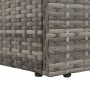 Cama de jardín 195x60 cm ratán sintético gris de vidaXL, Camas para exteriores - Ref: Foro24-43955, Precio: 238,02 €, Descuen...
