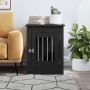 Jaula para perros madera de ingeniería negro 55x80x68 cm de vidaXL, Casetas para perros - Ref: Foro24-838324, Precio: 86,10 €...