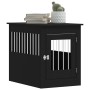 Jaula para perros madera de ingeniería negro 55x80x68 cm de vidaXL, Casetas para perros - Ref: Foro24-838324, Precio: 86,10 €...