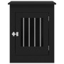 Jaula para perros madera de ingeniería negro 55x80x68 cm de vidaXL, Casetas para perros - Ref: Foro24-838324, Precio: 86,10 €...