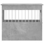 Jaula para perros madera ingeniería gris hormigón 55x80x68 cm de vidaXL, Casetas para perros - Ref: Foro24-838326, Precio: 89...
