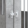 Jaula para perros madera ingeniería gris hormigón 55x80x68 cm de vidaXL, Casetas para perros - Ref: Foro24-838326, Precio: 89...