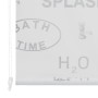 Persiana enrollable de ducha Splash 100x240 cm de vidaXL, Cortinas de ducha - Ref: Foro24-142872, Precio: 24,59 €, Descuento: %