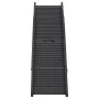Folding ramp for dogs black plastic 153x40x12.5 cm by vidaXL, Pet Steps and Ramps - Ref: Foro24-152231, Price: 63,49 €, Disco...