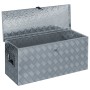 Caja de aluminio 90,5x35x40 cm plateada de vidaXL, Cajas de herramientas - Ref: Foro24-142940, Precio: 201,17 €, Descuento: %