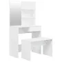 Glossy white vanity set 74.5x40x141 cm by vidaXL, Bedroom Dressers - Ref: Foro24-3114143, Price: 108,08 €, Discount: %