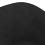 Sillón con taburete terciopelo negro de vidaXL, Sillones - Ref: Foro24-356451, Precio: 161,72 €, Descuento: %