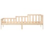 Sofá cama de madera maciza de pino 80x200 cm de vidaXL, Camas y somieres - Ref: Foro24-840367, Precio: 90,33 €, Descuento: %