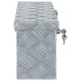 Aluminiumbox 48,5x14x20 cm silber von vidaXL, Werkzeugkästen - Ref: Foro24-142935, Preis: 63,09 €, Rabatt: %