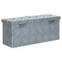 Aluminiumbox 48,5x14x20 cm silber von vidaXL, Werkzeugkästen - Ref: Foro24-142935, Preis: 63,09 €, Rabatt: %