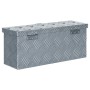 Caja de aluminio 48,5x14x20 cm plateada de vidaXL, Cajas de herramientas - Ref: Foro24-142935, Precio: 64,17 €, Descuento: %