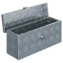 Aluminiumbox 48,5x14x20 cm silber von vidaXL, Werkzeugkästen - Ref: Foro24-142935, Preis: 63,09 €, Rabatt: %