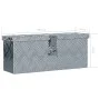 Aluminiumbox 48,5x14x20 cm silber von vidaXL, Werkzeugkästen - Ref: Foro24-142935, Preis: 63,09 €, Rabatt: %
