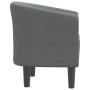 Sillón de tela gris oscuro de vidaXL, Sillones - Ref: Foro24-356430, Precio: 161,12 €, Descuento: %
