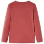 Camiseta infantil de manga larga rojo tostado 92 de vidaXL, Camisetas para niños - Ref: Foro24-13454, Precio: 7,99 €, Descuen...