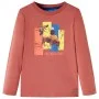 Camiseta infantil de manga larga color henna 104 de vidaXL, Camisetas para niños - Ref: Foro24-12995, Precio: 8,30 €, Descuen...