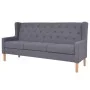 3 seater gray fabric sofa by vidaXL, Sofas - Ref: Foro24-245454, Price: 387,87 €, Discount: %