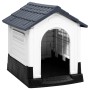 Caseta para perros polipropileno gris 57x68x66 cm de vidaXL, Casetas para perros - Ref: Foro24-152228, Precio: 89,53 €, Descu...