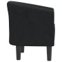 Sillón de terciopelo negro de vidaXL, Sillones - Ref: Foro24-356443, Precio: 169,71 €, Descuento: %