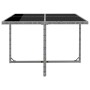 Set de comedor de jardín 5 pzas y cojines ratán sintético gris de vidaXL, Conjuntos de jardín - Ref: Foro24-43901, Precio: 34...
