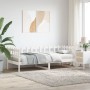 Sofá cama madera maciza de pino blanco 80x200 cm de vidaXL, Camas y somieres - Ref: Foro24-840377, Precio: 97,84 €, Descuento: %