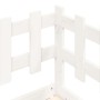 Sofá cama madera maciza de pino blanco 80x200 cm de vidaXL, Camas y somieres - Ref: Foro24-840377, Precio: 97,84 €, Descuento: %